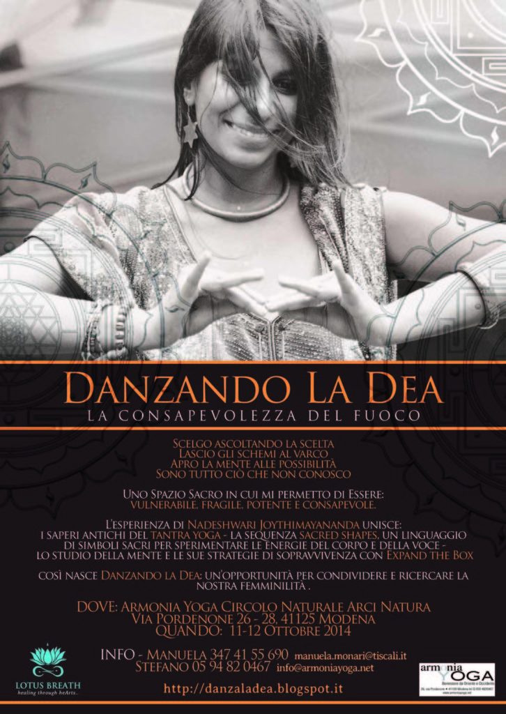 Yoga Modena Danzando la Dea Yoga Modena Armonia Danzando la Dea